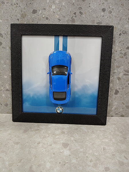 3D Car Frame Wall