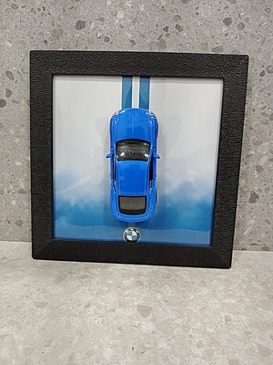 3D Car Frame Wall