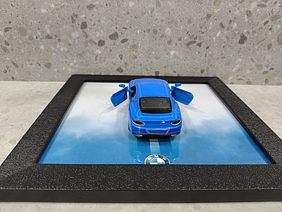 3D Car Frame Wall
