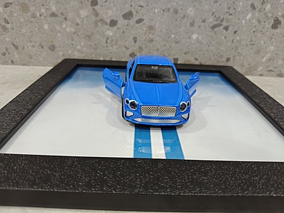3D Car Frame Wall
