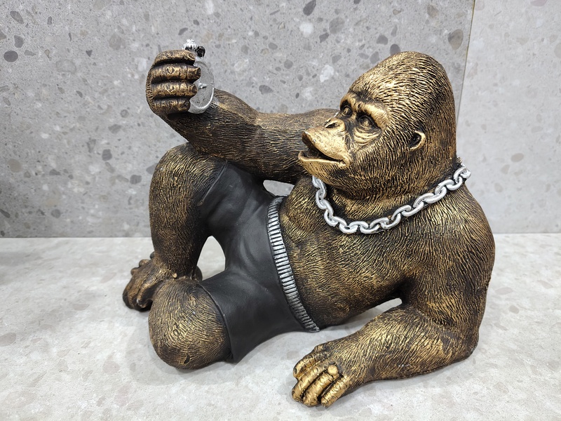 Cool Gorilla Figurine