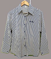 Strip Lines Collar Shirt