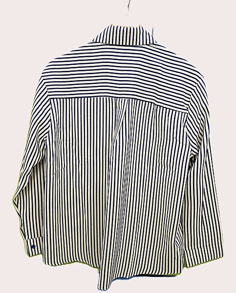 Strip Lines Collar Shirt