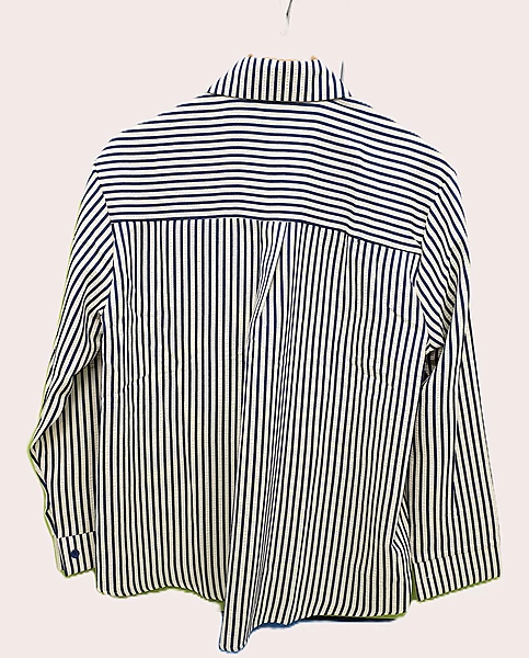 Strip Lines Collar Shirt