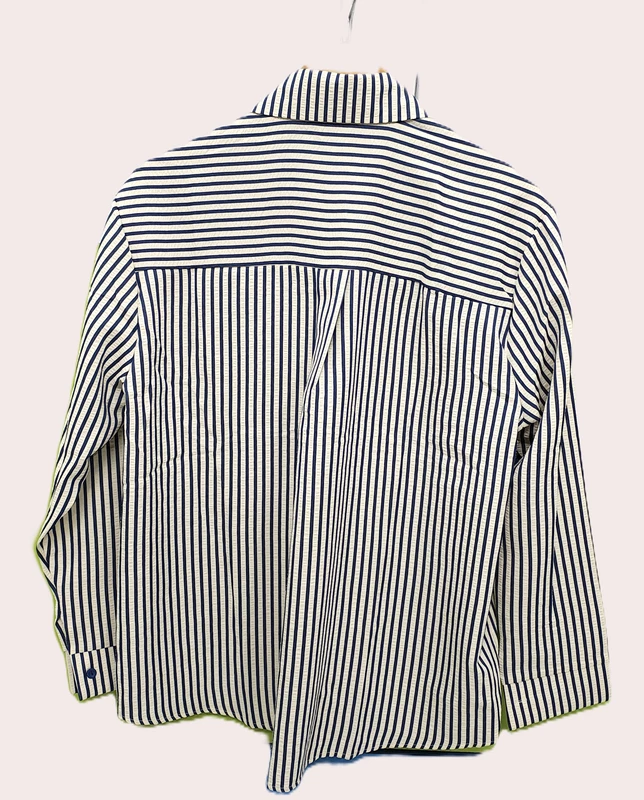 Strip Lines Collar Shirt
