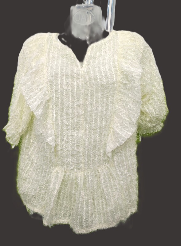 Trendy Light Fur top