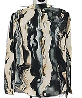 Abstract print Soft fabric Shirt