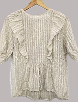 Trendy Light Fur top