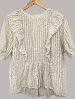 Trendy Light Fur top