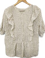 Trendy Light Fur top