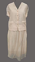 Soft and flowy fabric skirt