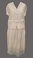 Soft and flowy fabric skirt