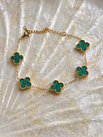 Emerald Bloom Bracelet