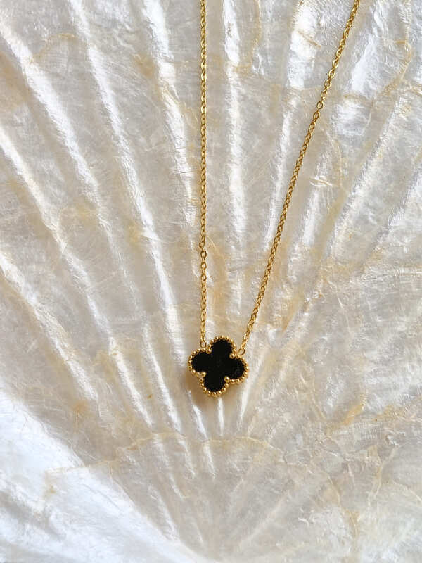 Onyx Bloom Necklace