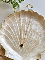 Onyx Bloom Necklace