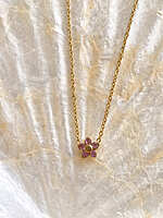 Rosé Daisy Necklace