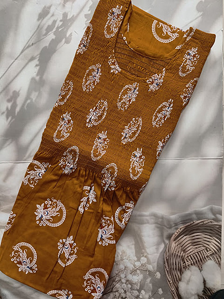 Smoking frock Nighty #1142