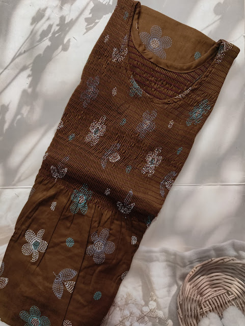 Smoking frock Nighty #1146
