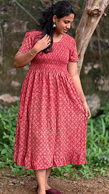 Smoking frock (TOP) (45" Length) #6