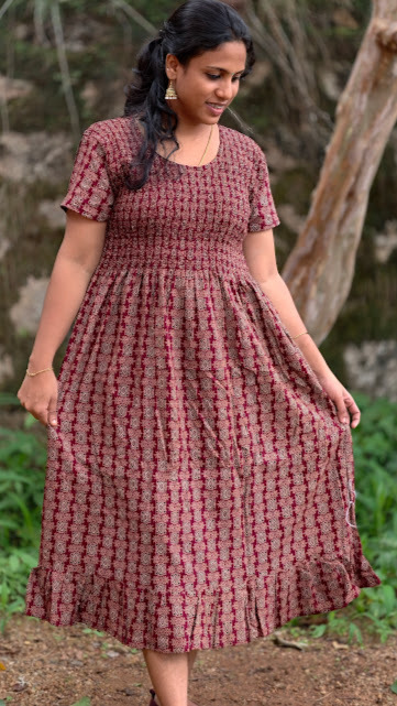 Smoking frock (TOP) (45" Length) #17