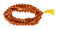 Rudraksha Mala - Beads size 10 mm, Length 58 cm, Beads 108