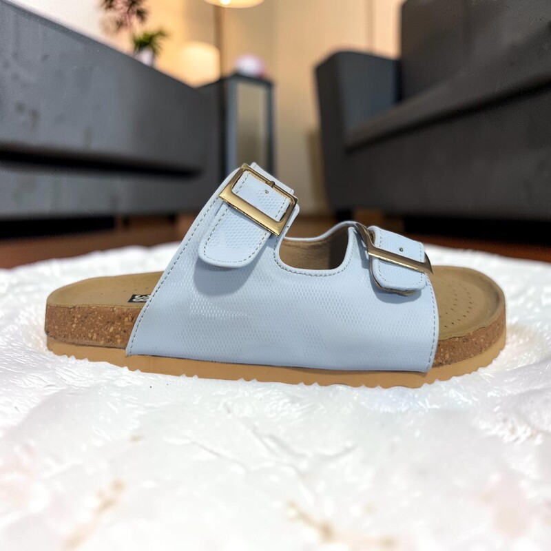 Chic Buckle Comfort Slides