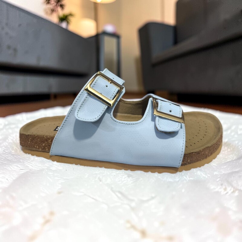 Chic Buckle Comfort Slides