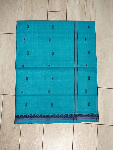 Firoza Narayanpet Handloom Cotton Saree without Blouse Piece