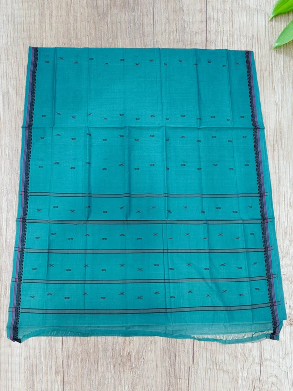 Firoza Narayanpet Handloom Cotton Saree without Blouse Piece