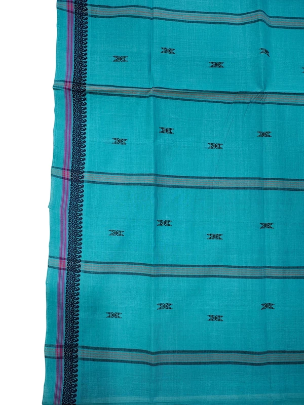 Firoza Narayanpet Handloom Cotton Saree without Blouse Piece