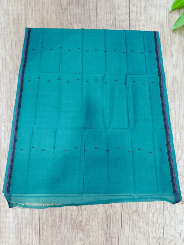 Firoza Narayanpet Handloom Cotton Saree without Blouse Piece