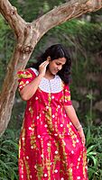 #75 Feeding and non feeding frock (Angel) XXL