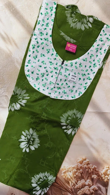 #85 Feeding and non feeding frock (Angel) XXL