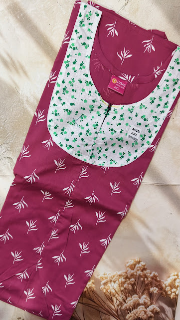 #84 Feeding and non feeding frock (Angel) XXL