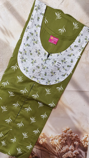 #82 Feeding and non feeding frock (Angel) XXL