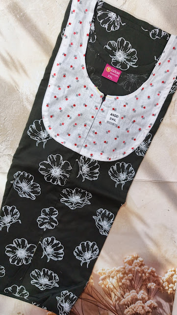 #81 Feeding and non feeding frock (Angel) XXL