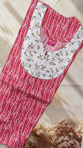 #80 Feeding and non feeding frock (Angel) XXL