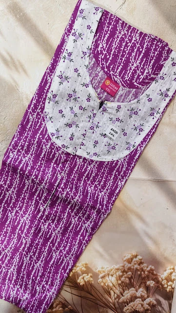 #76 Feeding and non feeding frock (Angel) XXL