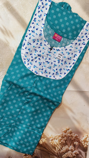 #72 Feeding and non feeding frock (Angel) XXL