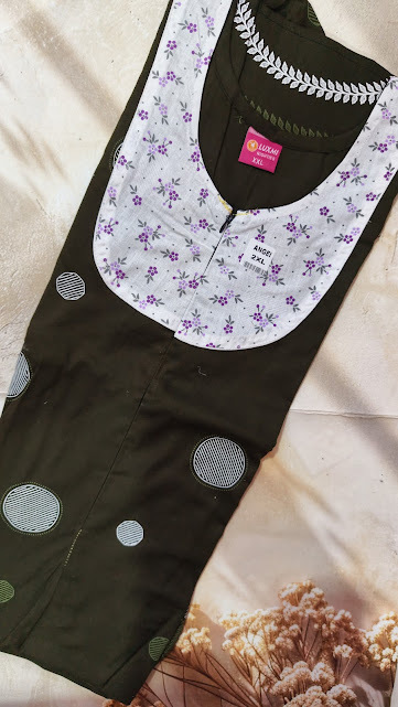 #70 Feeding and non feeding frock (Angel) XXL