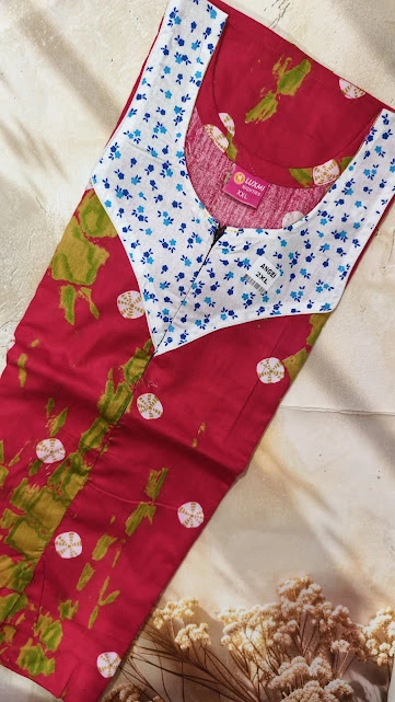 #68 Feeding and non feeding frock (Angel) XXL