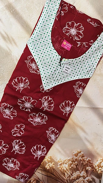 #66 Feeding and non feeding frock (Angel) XXL