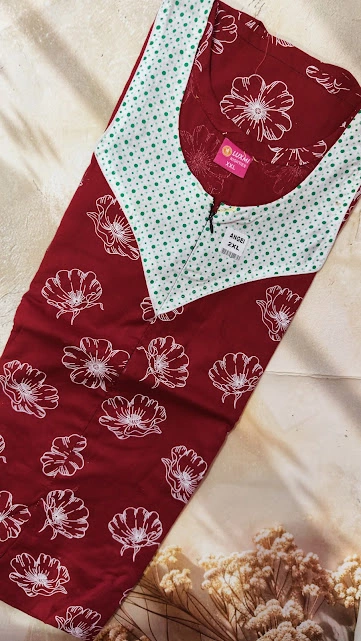#66 Feeding and non feeding frock (Angel) XXL