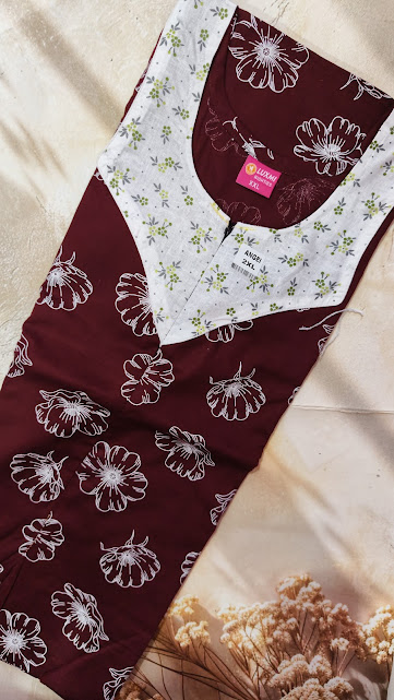 #64 Feeding and non feeding frock (Angel) XXL