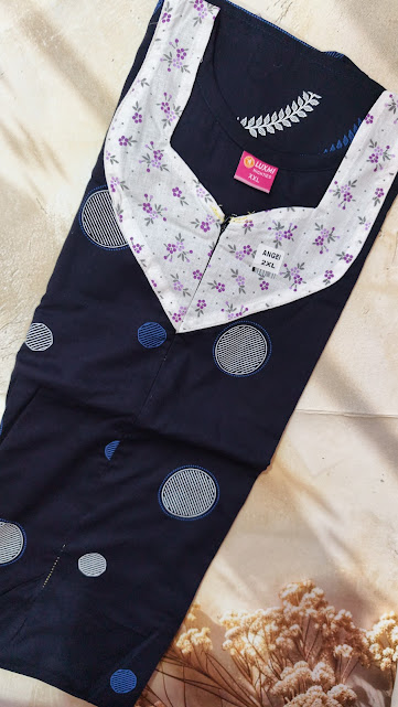 #59 Feeding and non feeding frock (Angel) XXL