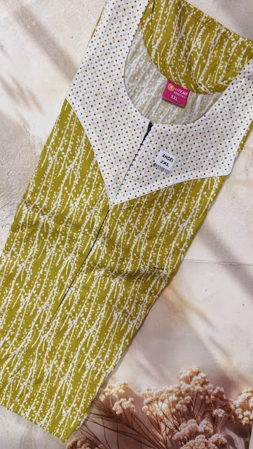 #45 Feeding and non feeding frock (Angel) XXL