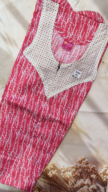#48 Feeding and non feeding frock -(Angel) XL