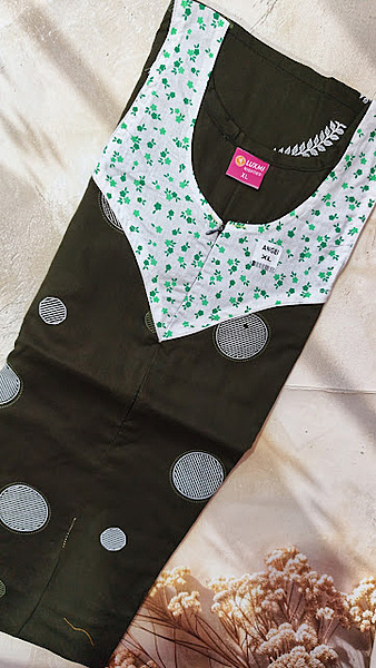 #49 Feeding and non feeding frock -(Angel) XL