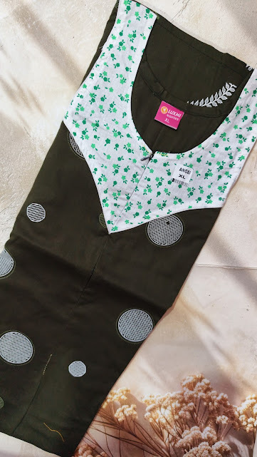 #49 Feeding and non feeding frock -(Angel) XL