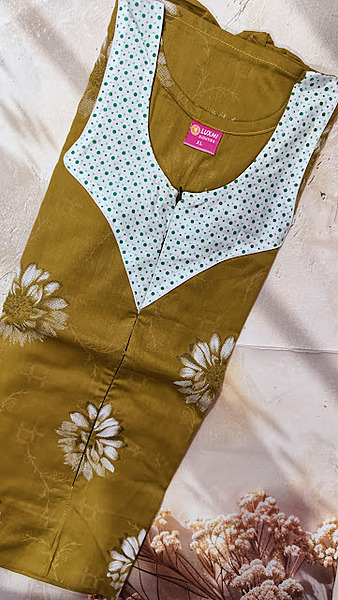 #52 Feeding and non feeding frock -(Angel) XL